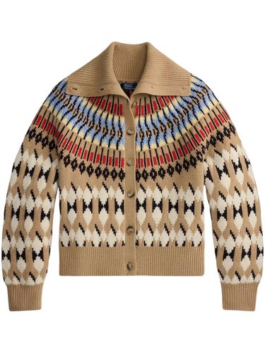Geo-Motif Wool-Cashmere Cardigan - POLO RALPH LAUREN - Modalova