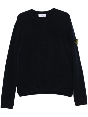 Stone Island Wool Crewneck Sweater - Stone Island - Modalova