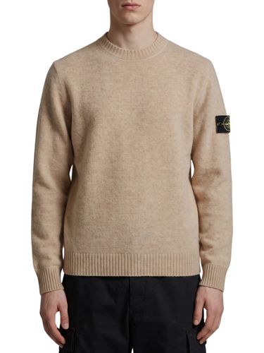 Stone Island Wool Crewneck Sweater - Stone Island - Modalova