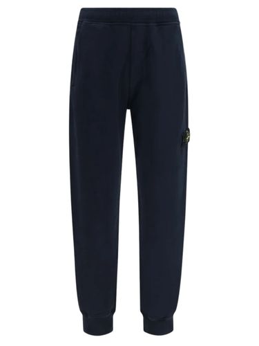 Stone Island Trousers With Logo - Stone Island - Modalova