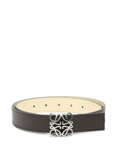 Loewe Anagram Leather Belt - Loewe - Modalova