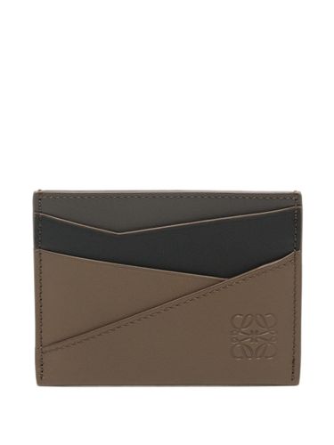 Puzzle Edge Leather Card Case - Loewe - Modalova