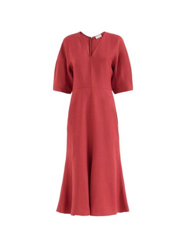 Linen Blend Dress - Brunello Cucinelli - Modalova