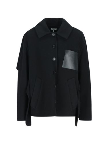 Loewe Wool And Cashmere Cape - Loewe - Modalova