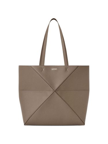 Puzzle Fold Medium Leather Tote - Loewe - Modalova