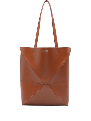 Puzzle Fold Medium Leather Tote - Loewe - Modalova