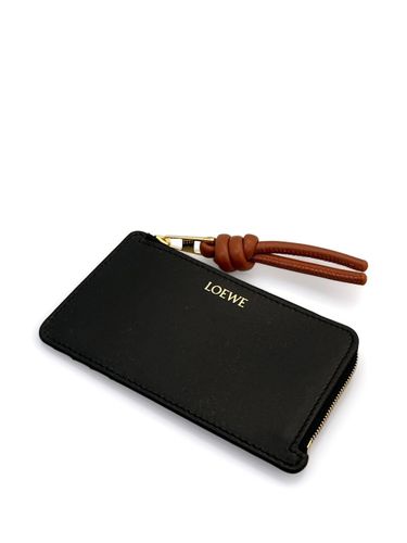 Loewe Knot Leather Zipped Card Case - Loewe - Modalova