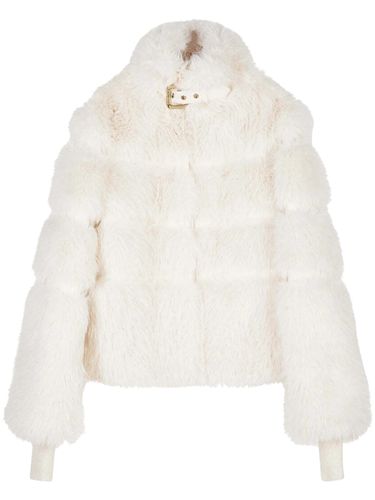 Faux-Fur Buckle-Collar Jacket - Patrizia Pepe - Modalova