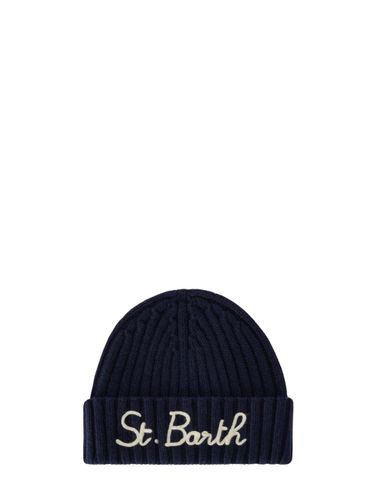 Wengen Beanie With St. Barth Embroidery - MC2 Saint Barth - Modalova