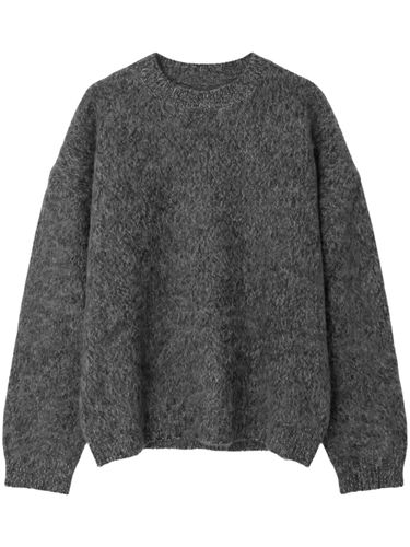 Brushed-Knit Sweater - AMARANTO - Modalova