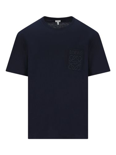 Loewe Logo Cotton T-Shirt - Loewe - Modalova