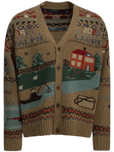 Intarsia-Knit V-Neck Cardigan - POLO RALPH LAUREN - Modalova