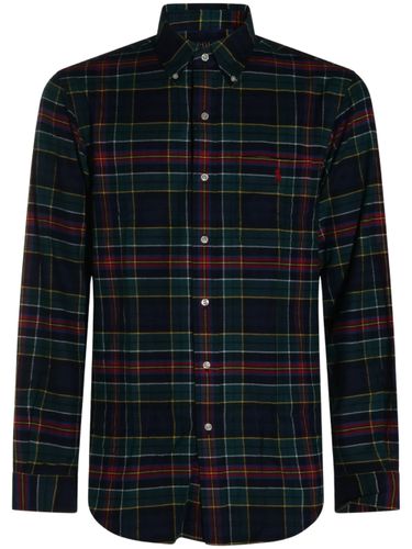 Custom Fit Plaid Performance Twill Shirt - POLO RALPH LAUREN - Modalova