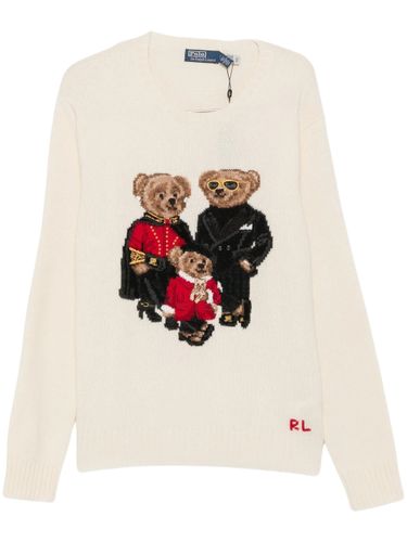 Polo Bear Intarsia-Knit Sweater - POLO RALPH LAUREN - Modalova