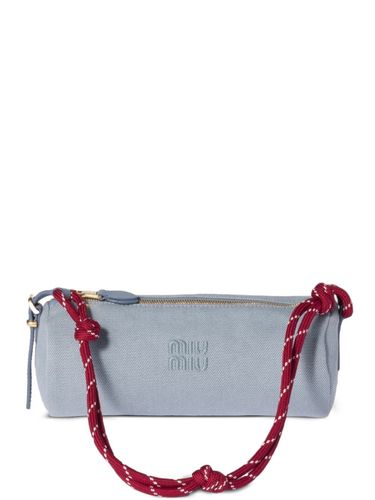 Cotton Pouch Mini Bag By - Miu Miu - Modalova