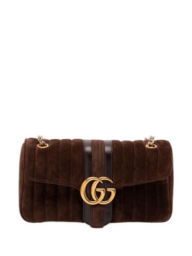 Gg Marmont Medium Leather Shoulder Bag - Gucci - Modalova