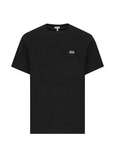 Loewe Anagram Cotton T-Shirt - Loewe - Modalova