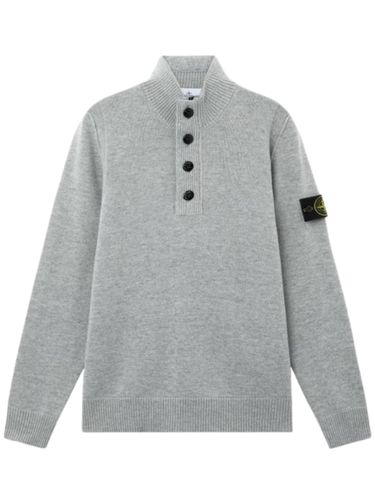 Wool Turtle-Neck Sweater - Stone Island - Modalova