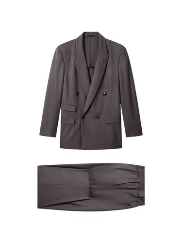 Suit In Fluid Virgin Wool - Giorgio Armani - Modalova