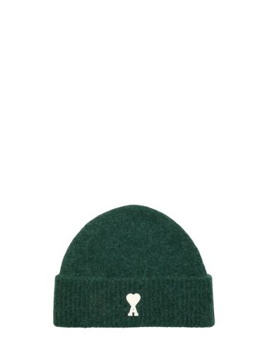 Ami Paris Beanie With Ami De Coeur - Ami Paris - Modalova
