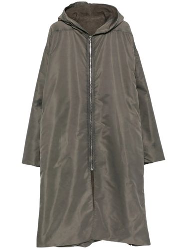 Hooded Coat By - Rick Owens - Modalova
