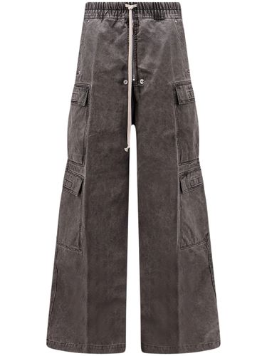 Double Cargo Trousers - RICK OWENS DRKSHDW - Modalova