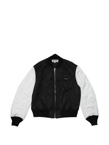 Emblem Bomber Jacket - COMME DES GARÇONS PLAY - Modalova