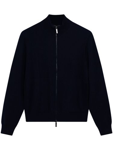 Drumohr Cashmere Zip Hoodie - Drumohr - Modalova