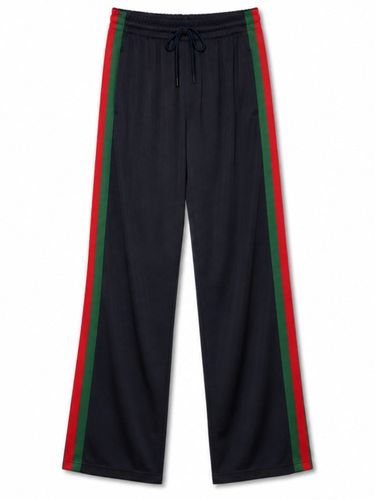 Gucci Web Detail Trousers - Gucci - Modalova