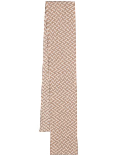 Graphic-Print Cashmere Scarf - Drumohr - Modalova