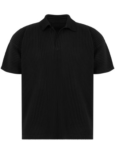 Pleated Short Sleeved T-Shirt - HOMME PLISSE' ISSEY MIYAKE - Modalova