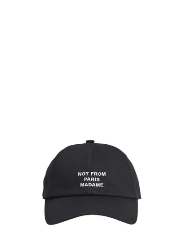 Logo-Embroidered Baseball Cap - DROLE DE MONSIEUR - Modalova
