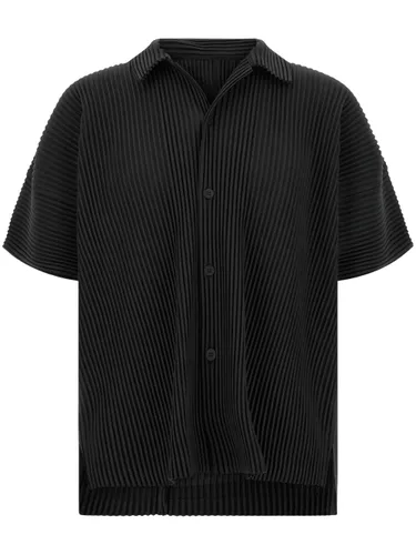 Pleated Polo Shirt - HOMME PLISSE' ISSEY MIYAKE - Modalova