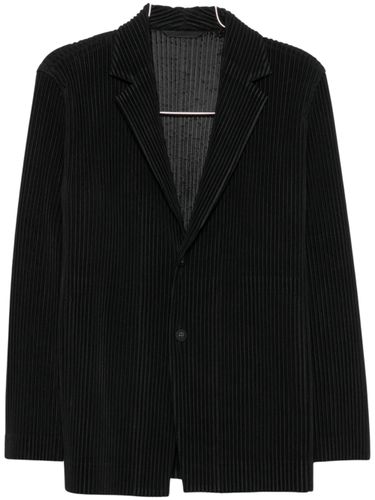 Pleated Notch-Lapel Blazer - HOMME PLISSE' ISSEY MIYAKE - Modalova