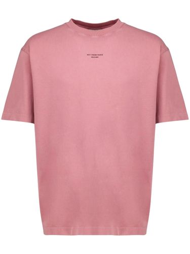 Classic Slogan T-Shirt By - DROLE DE MONSIEUR - Modalova