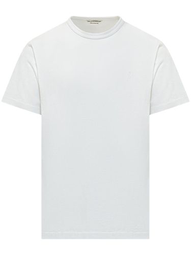T-Shirt With Embroidered Anchor - JW ANDERSON - Modalova