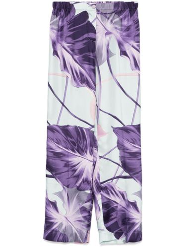 Printed Silk Trousers - FOR RESTLESS SLEEPERS - Modalova