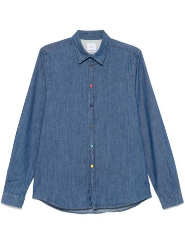 PS PAUL SMITH Denim Cotton Shirt - PS PAUL SMITH - Modalova