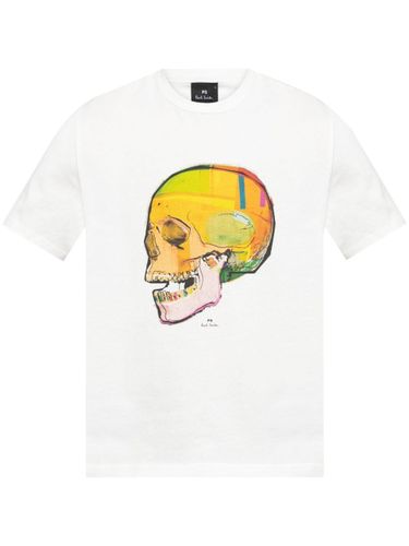 PS PAUL SMITH Skull Cotton T-Shirt - PS PAUL SMITH - Modalova