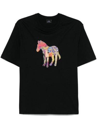 Zebra Craft Cotton T-Shirt - PS PAUL SMITH - Modalova