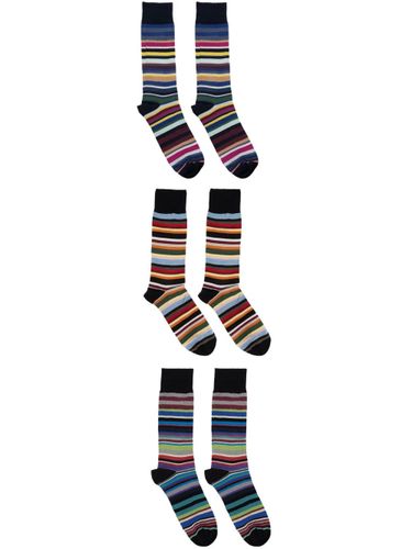 Paul Smith Mix Stripe 3Pack Socks - Paul Smith - Modalova
