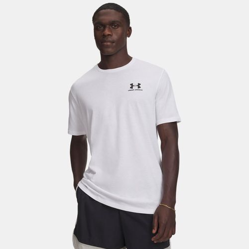 Haut à manches courtes avec logo sur le côté gauche / Noir L - Under Armour - Modalova