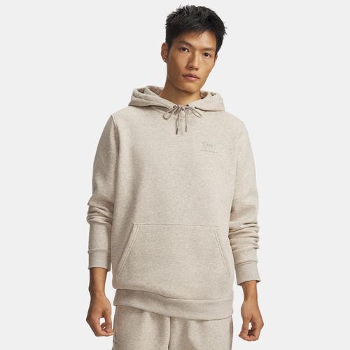 Sweat à capuche Icon Fleece Timberwolf Taupe Light Hthr / Timberwolf Taupe 3XL - Under Armour - Modalova