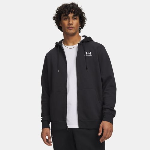 Sweat à capuche entièrement zippé Icon Fleece / Blanc L - Under Armour - Modalova