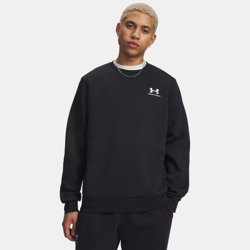 Haut à col ras du cou Icon Fleece / Blanc 3XL - Under Armour - Modalova