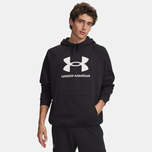 Sweat à capuche à logo Rival Fleece / Blanc S - Under Armour - Modalova