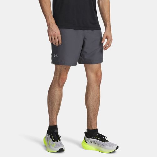 Short 18 cm Launch Castlerock / Blanc / réfléchissant 3XL - Under Armour - Modalova