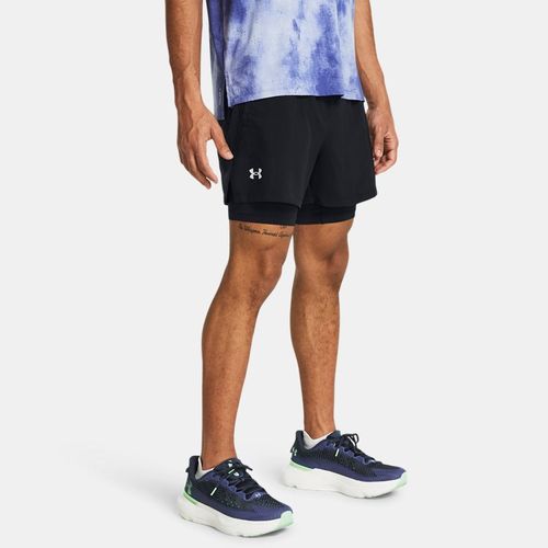Short 2-en-1 13 cm Launch / / réfléchissant S - Under Armour - Modalova