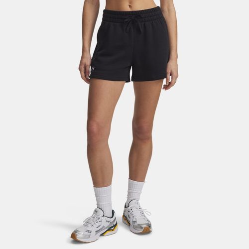 Short en tissu molletonné 9 cm Rival / Blanc M - Under Armour - Modalova