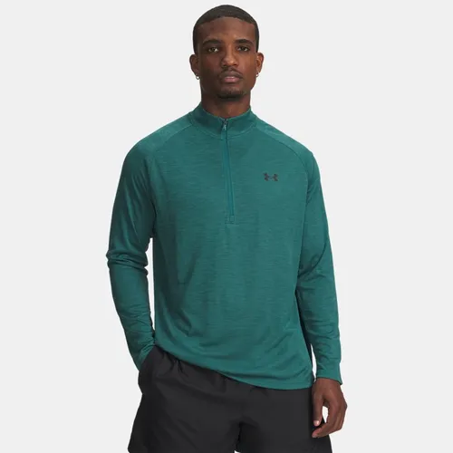 Tech™ texturé ½ zip Rack / Noir S - Under Armour - Modalova